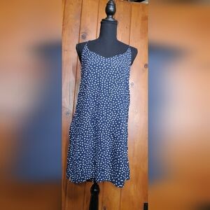 Spaghetti Racerback, Star, Slip-dress-Velvet Heart